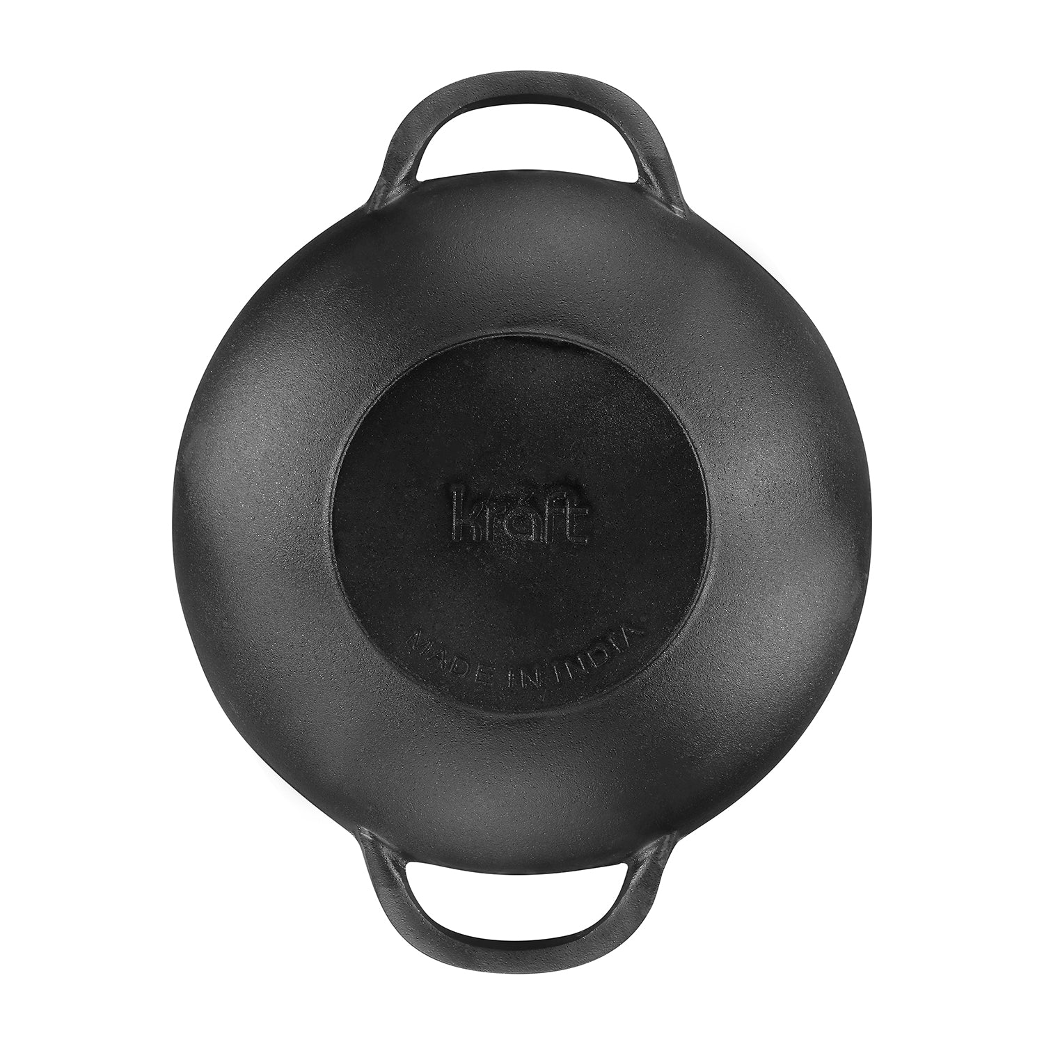 Kraft Infinity Pre-Seasoned Cast Iron Kadai