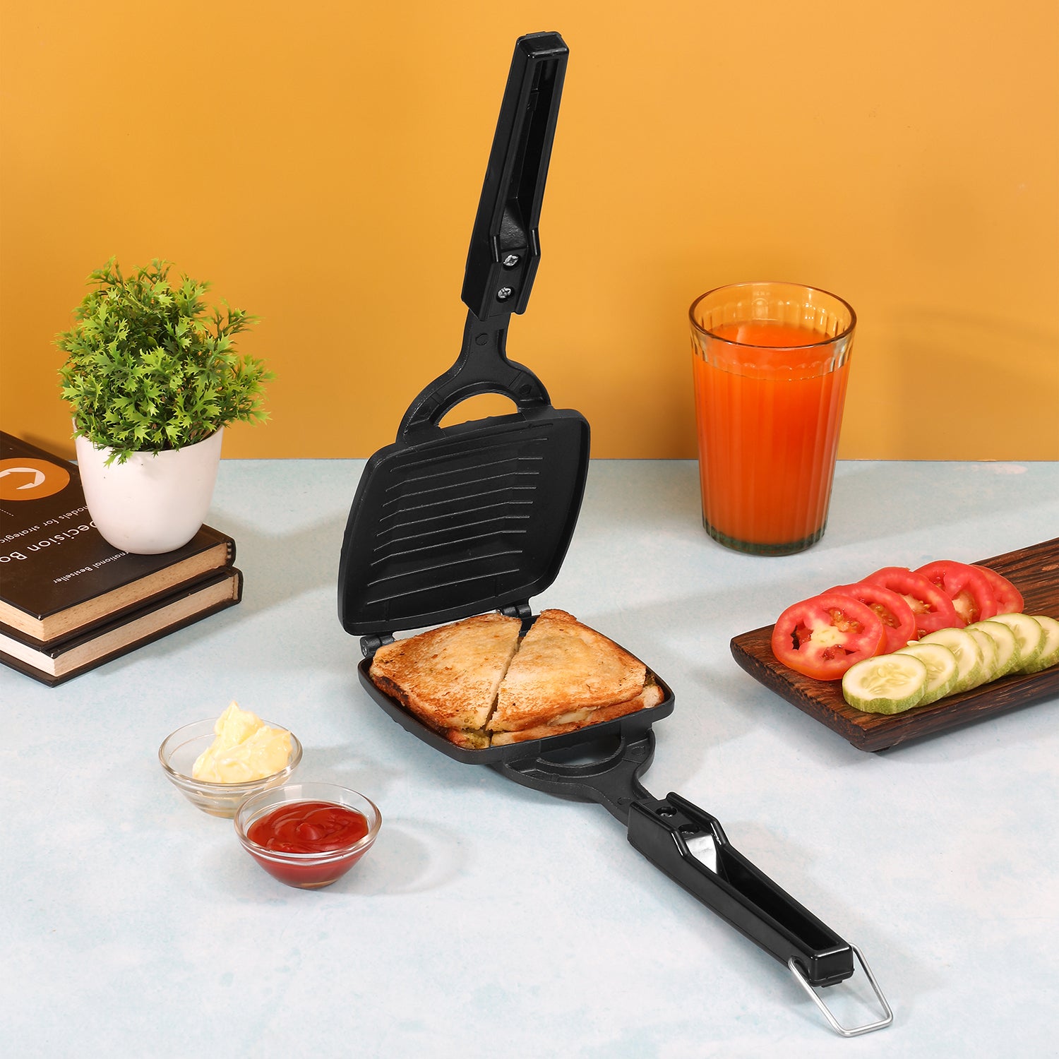 Vinod Zest Non Stick Gas Toasters